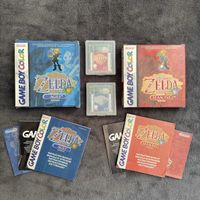 COMPLETE!  Zelda Oracle of Ages & Seasons - Game Boy Color