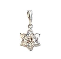 0.32ct. Diamant-Anhänger aus 750 Weissgold: statt 790 CHF