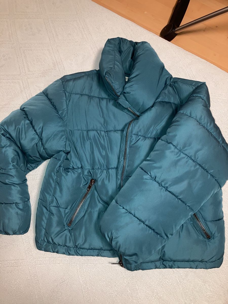 Giacche: Steppjacke Petrol Grösse 38 – Usato da Kesswil venduto da Branca-01
