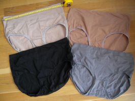 4 NEUE Unterhosen Damen Gr L