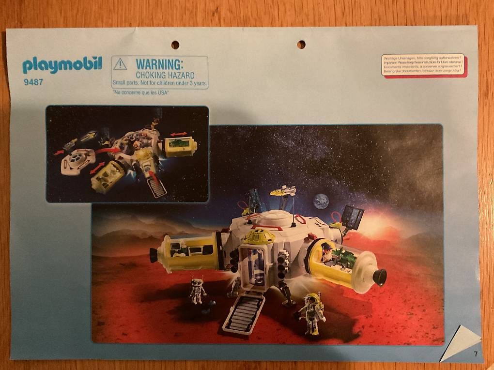 Giocattoli: Playmobil Mars Station 9487 – Usato da Rüdlingen venduto da Sieber_8455