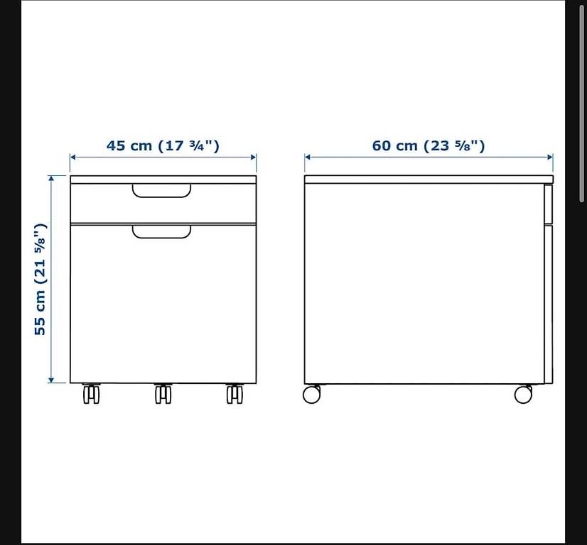 Banconi: IKEA GALANT Rollcontainer - stabil & gepflegt – Usato da Scherz venduto da milly.m 3
