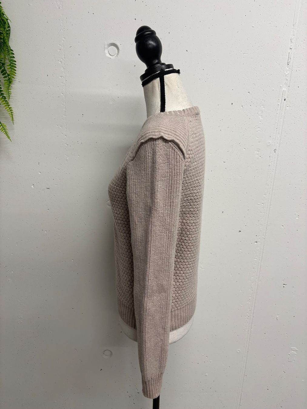 Hugo Boss Maglioni & Felpe: Boss Pullover Wolle beige Gr. S taupe beige Strickpullover – Nuovo (secondo la descrizione) da Regensdorf venduto da secondchancefashion 2
