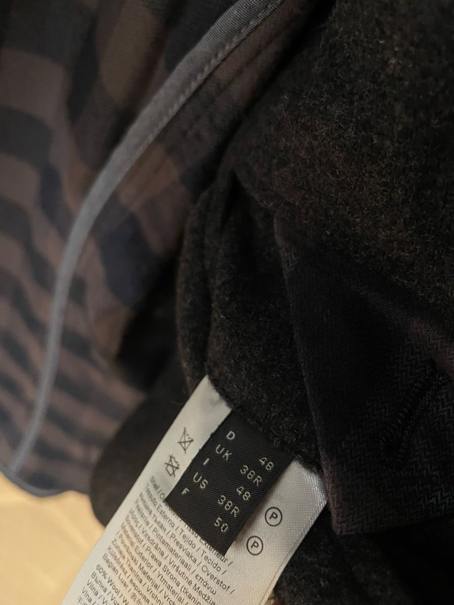 Esprit Giacche: Esprit Wool Blend Blazer Jacket Dark Grey Size 48 M – Usato da Zürich venduto da Adil12 4