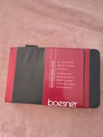 Reporterblock Boesner schwarz neu in OVP 15 cm