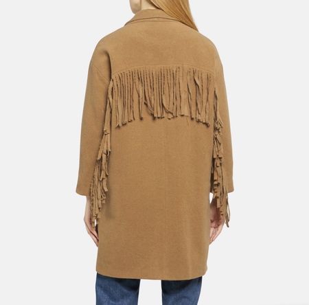 BOHO MANTEL MIT FRANSEN