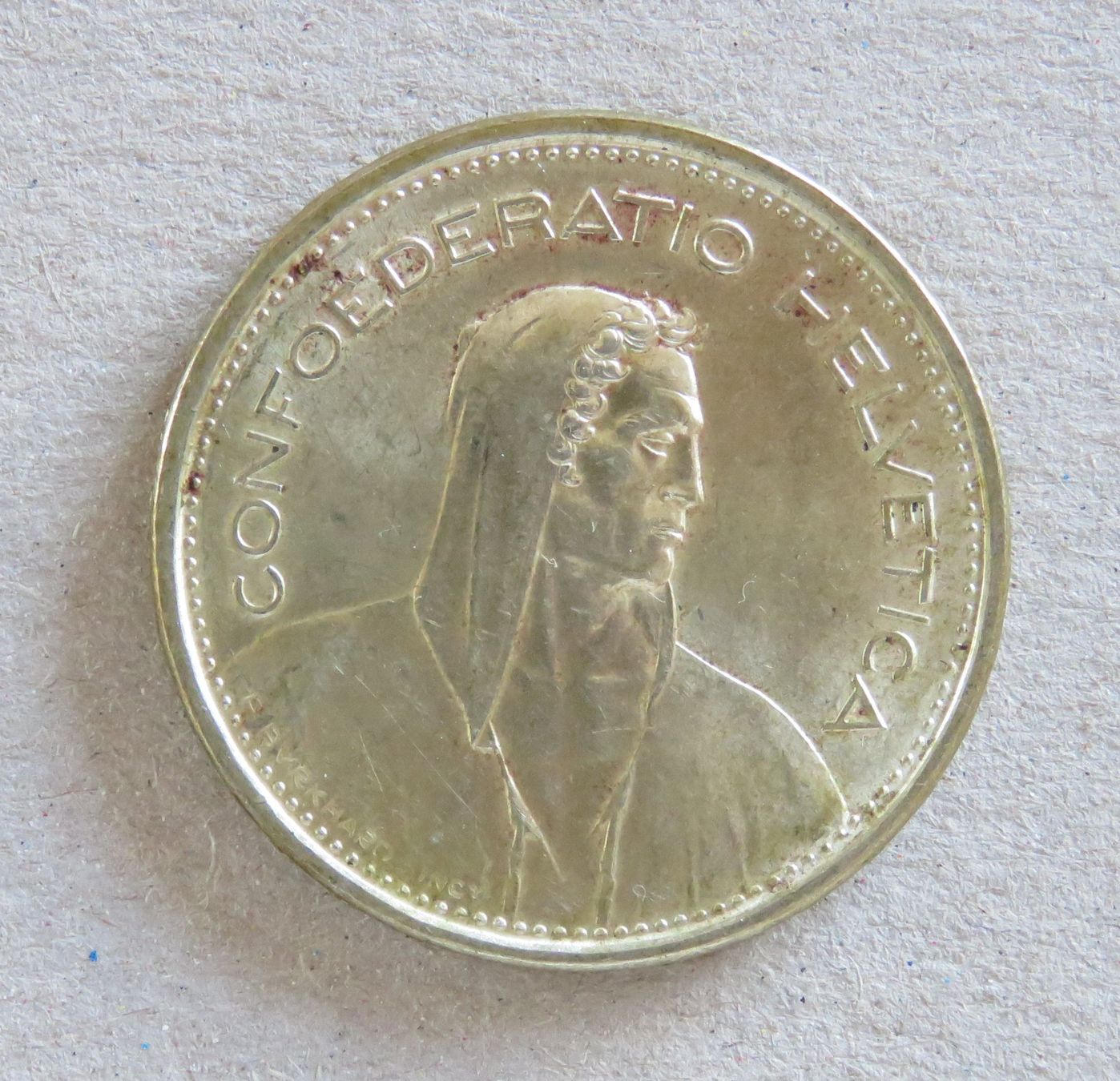 Tutti le monete: 5.- Fr.  1966, Silber – Usato da Kreuzlingen venduto da Koi4 1