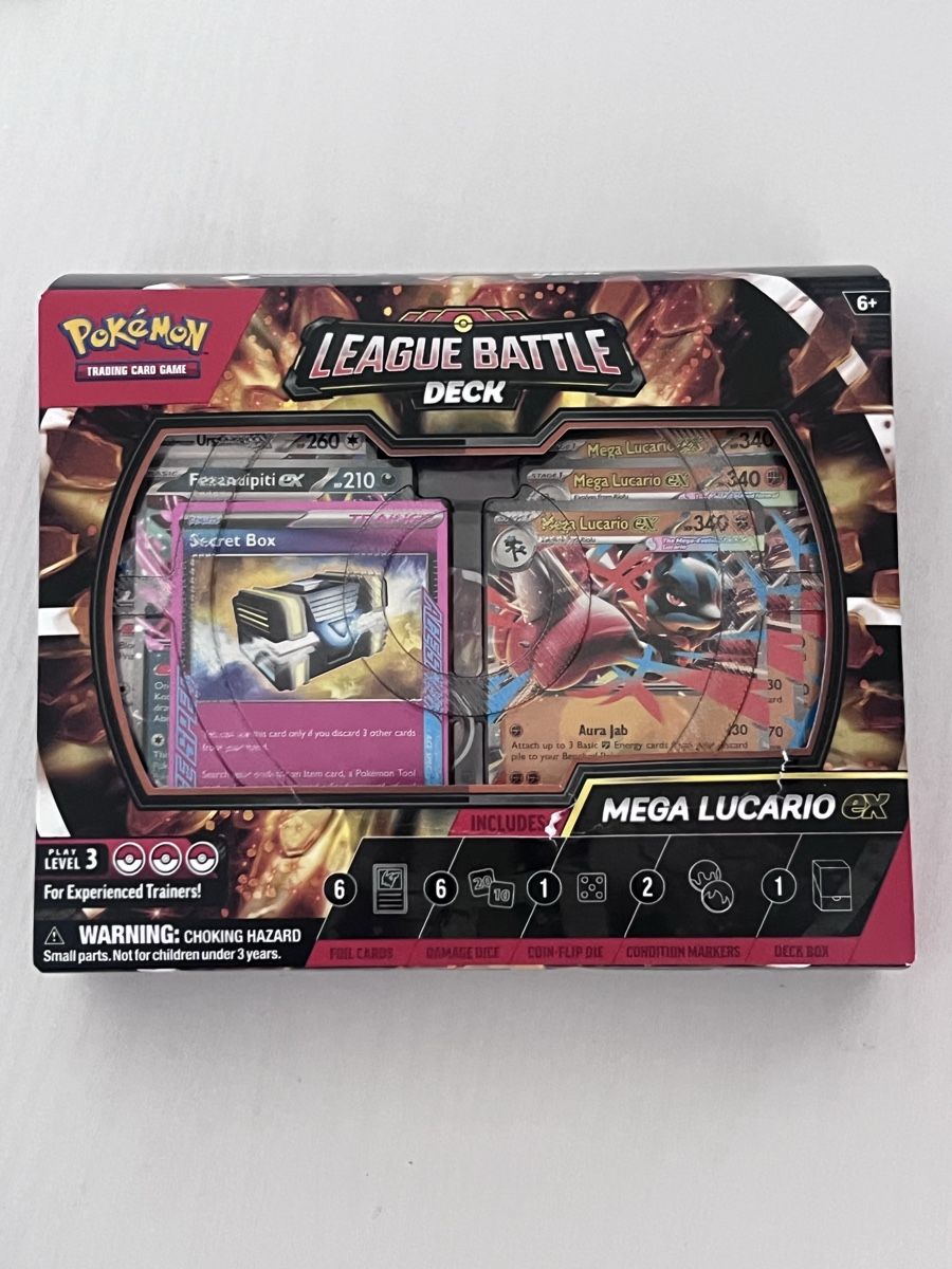 Pokémon Carte collezionabili: Pokemon League Battle Deck Mega Lucario EX  – Usato da Almens venduto da dra_mql5