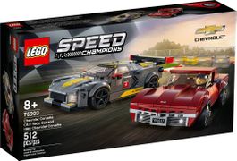 LEGO 76903 Chevrolet Corvette & 1968 Chevrolet Corvette	NEU!