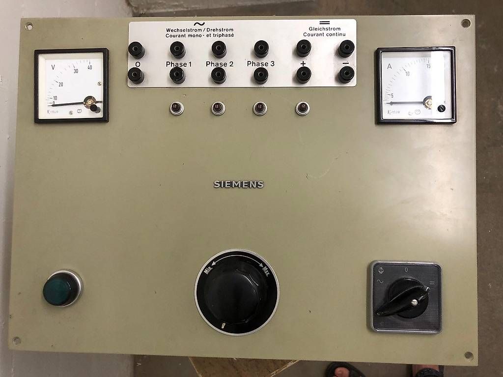 Componenti elettronici: Regeltrafo 3-phasig 3x 0-42V – Usato da Hinterkappelen venduto da atomschnee 4