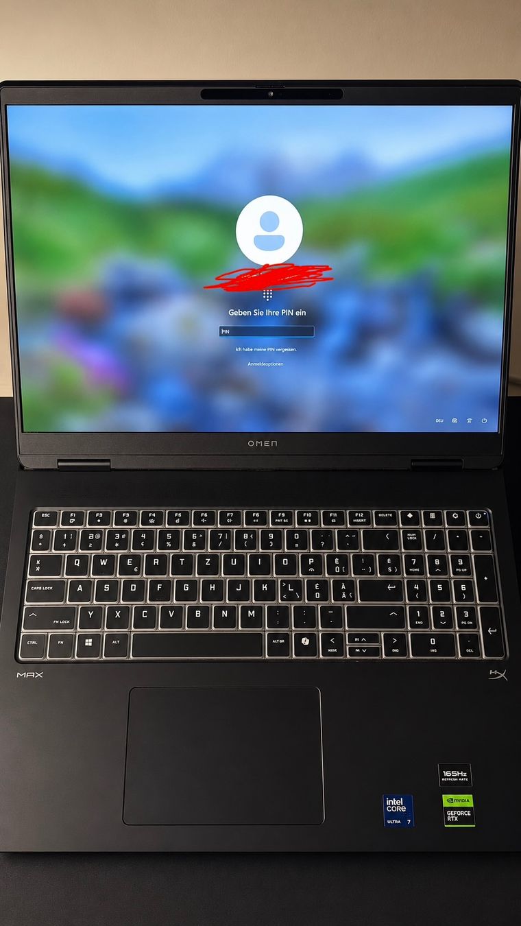 Hewlett Packard Portables: OMEN MAX Gaming Laptop mit Garantie – D'occasion à Zürich par IronSwiss26