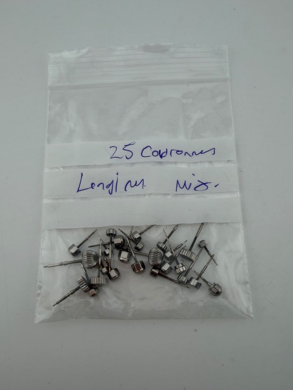 Longines Orologi: Lot de 25 couronnes LONGINES – Usato da Biel/Bienne venduto da MrP_WatchesBiel 1