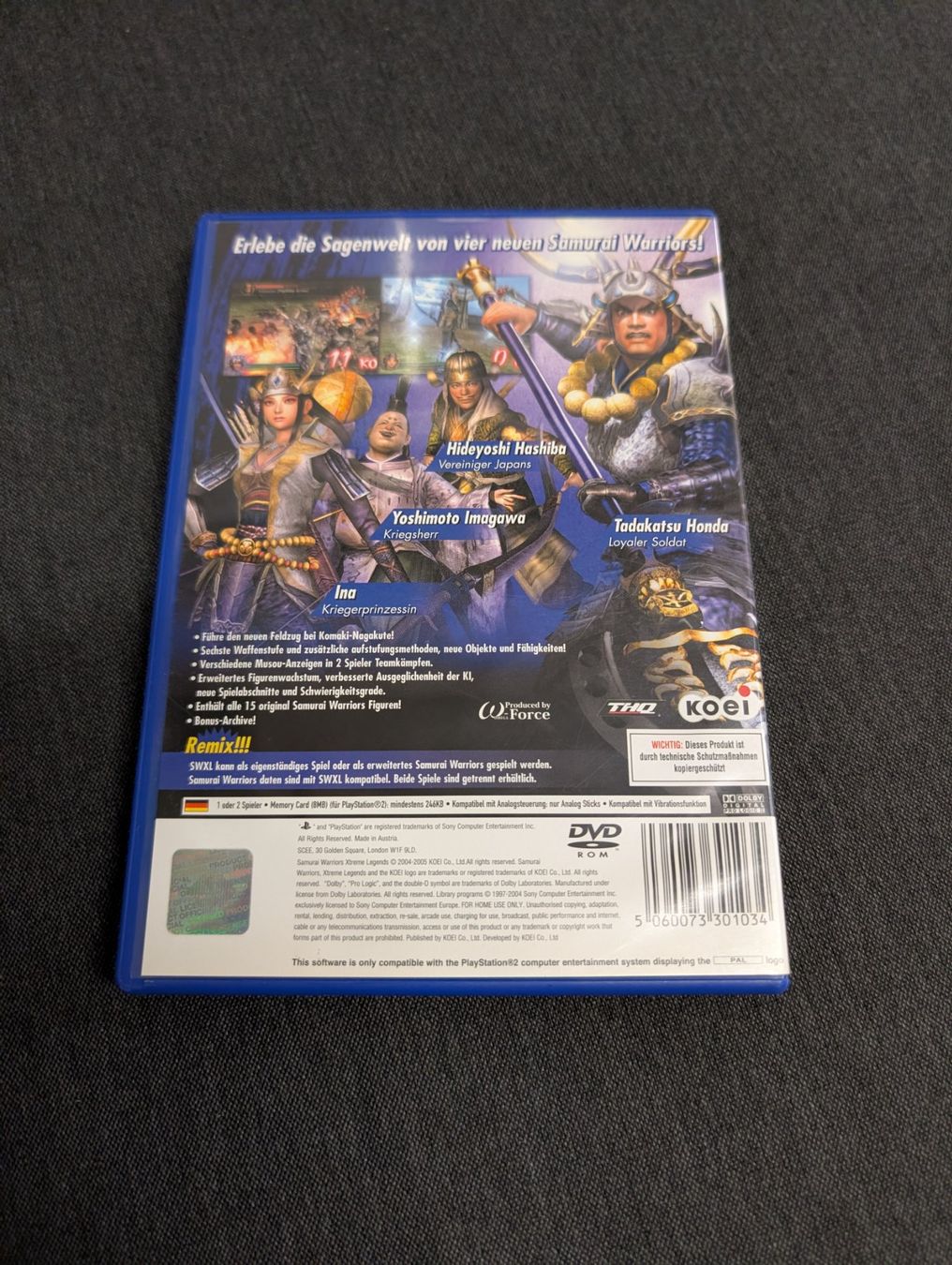Giochi: Samurai warriors Xtreme legends sony playstation 2 – Usato da Giubiasco venduto da Ticinerd 1