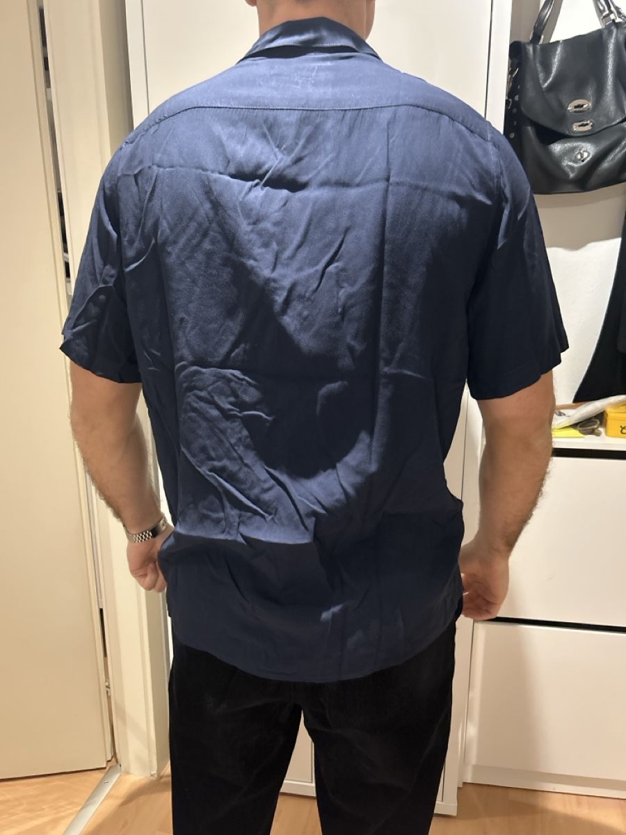 Camicie: Blue short sleeves shirt – Nuovo (secondo la descrizione) da Zürich venduto da pil_9sh9 1