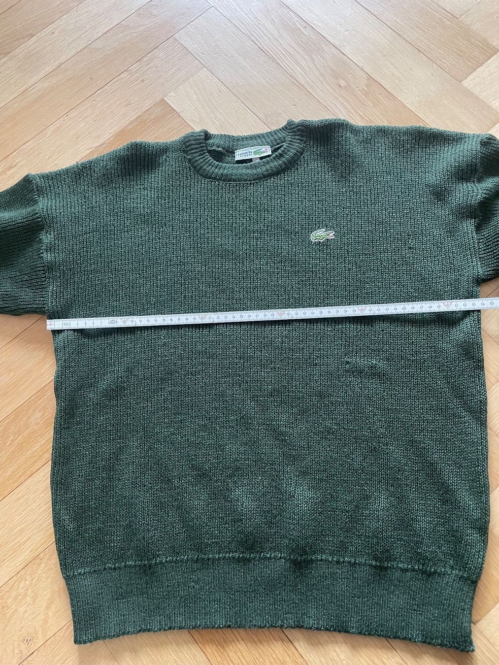 Lacoste Pullover & Sweatshirts: Lacoste Wollpullover in Grün, Grösse 5 (ca. M) – Gebraucht aus Zürich von TheWickerman 2