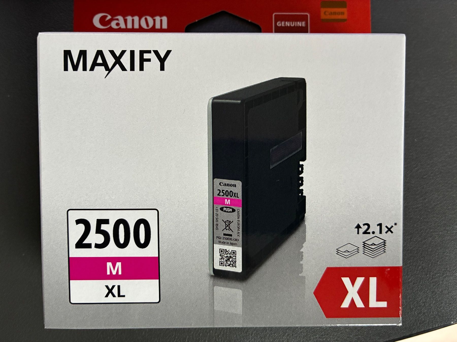 Canon Cartucce per stampanti & toner: original Druckerpatronen Canon Serie MAXIFY – Nuovo e nell'imballaggio originale da Langenthal venduto da Gymo 2