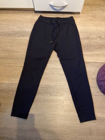 Dunkelblaue Stoffhose Gr. XS