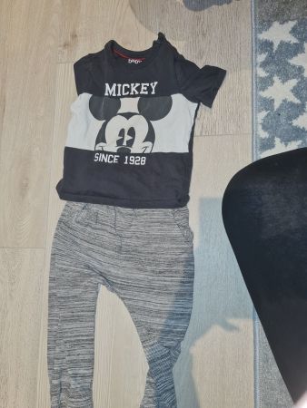 Disney Mickey T-Shirt Hose Set 98