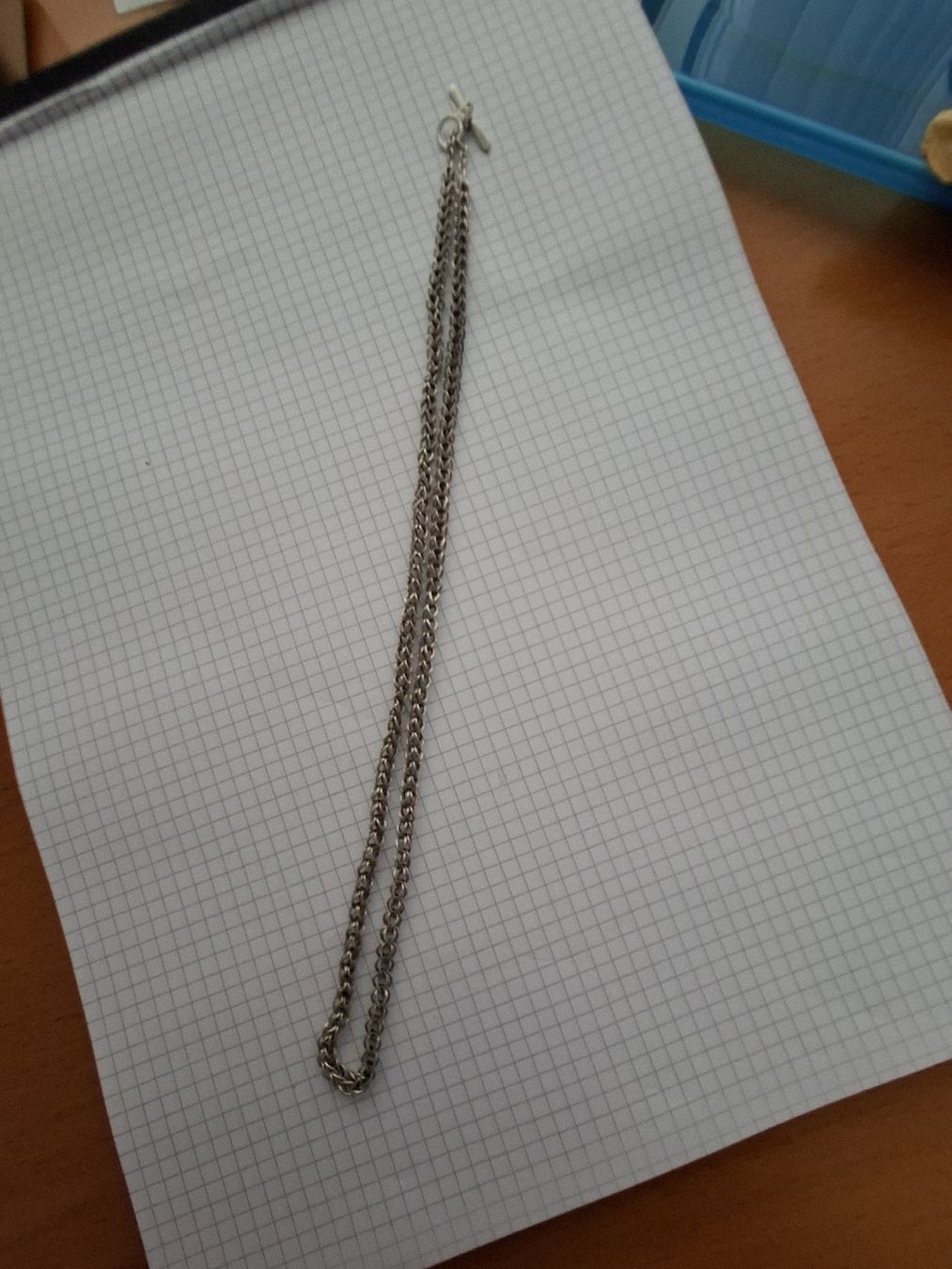 Ketten: Silberkette mit Toggle Verschluss 925 guter Zustand – Neu (gemäss Beschreibung) aus Uster von mak_mw2n