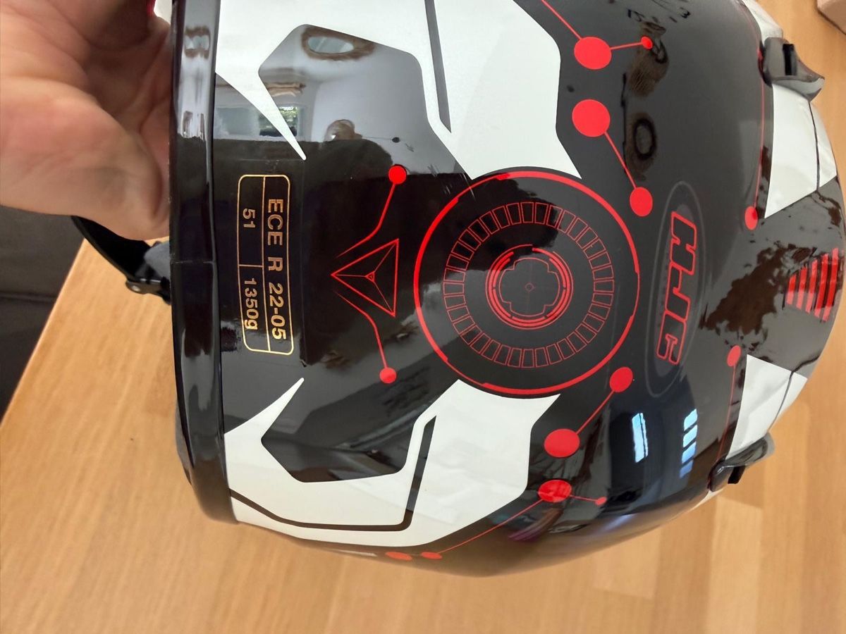 Helme & Visiere: Casque moto HJC Taille 51  – Neu (gemäss Beschreibung) aus Bellevue von Doliveirajo7 3