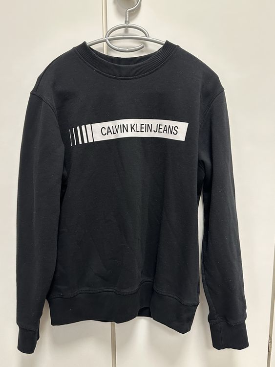 Calvin Klein Maglioni & Felpe: Schwarzer Calvin Klein Jeans Pullover, Grösse S – Usato da Zürich venduto da Ale-061106