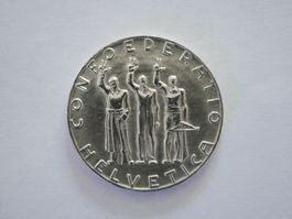 5 Franken Gedenkmünze 1941 Bundesfeier Silber ***TOP***