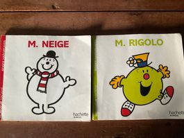 Lot de 2 livres Roger Hargreaves Monsieur Madame