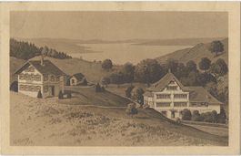 Künstlerkarte  "Hebron"  Walzenhausen=Moos