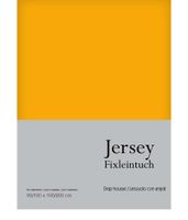 Jersey Fix Leintuch Gr.180/200 cm Orange