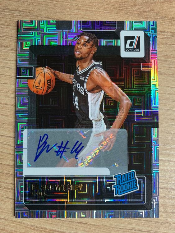 NBA Blake Wesley RC AUTOGRAPH MOJO Donruss 22/23 🔥 (Gebraucht) in ...