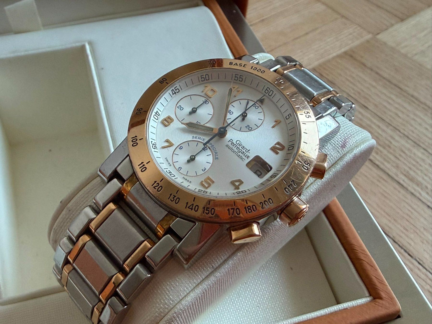 Girard-Perregaux Montres: Girard Perregaux 7000 chronograph automatic – D'occasion à swiss par sha_dx9b 7