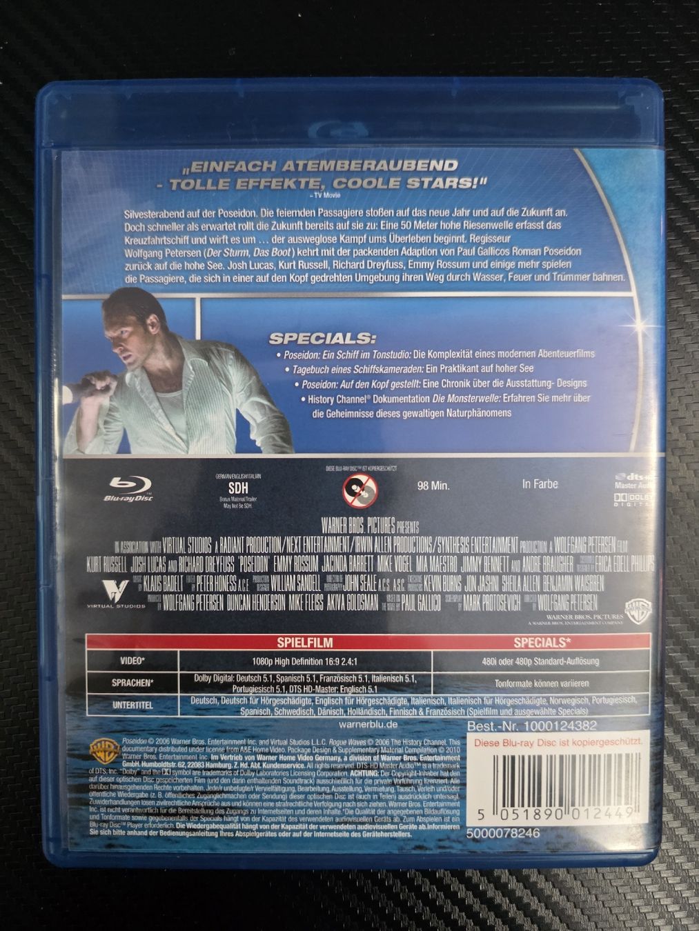 Alle DVDs: Poseidon BluRay – Gebraucht aus Birmensdorf ZH von Remubi 1