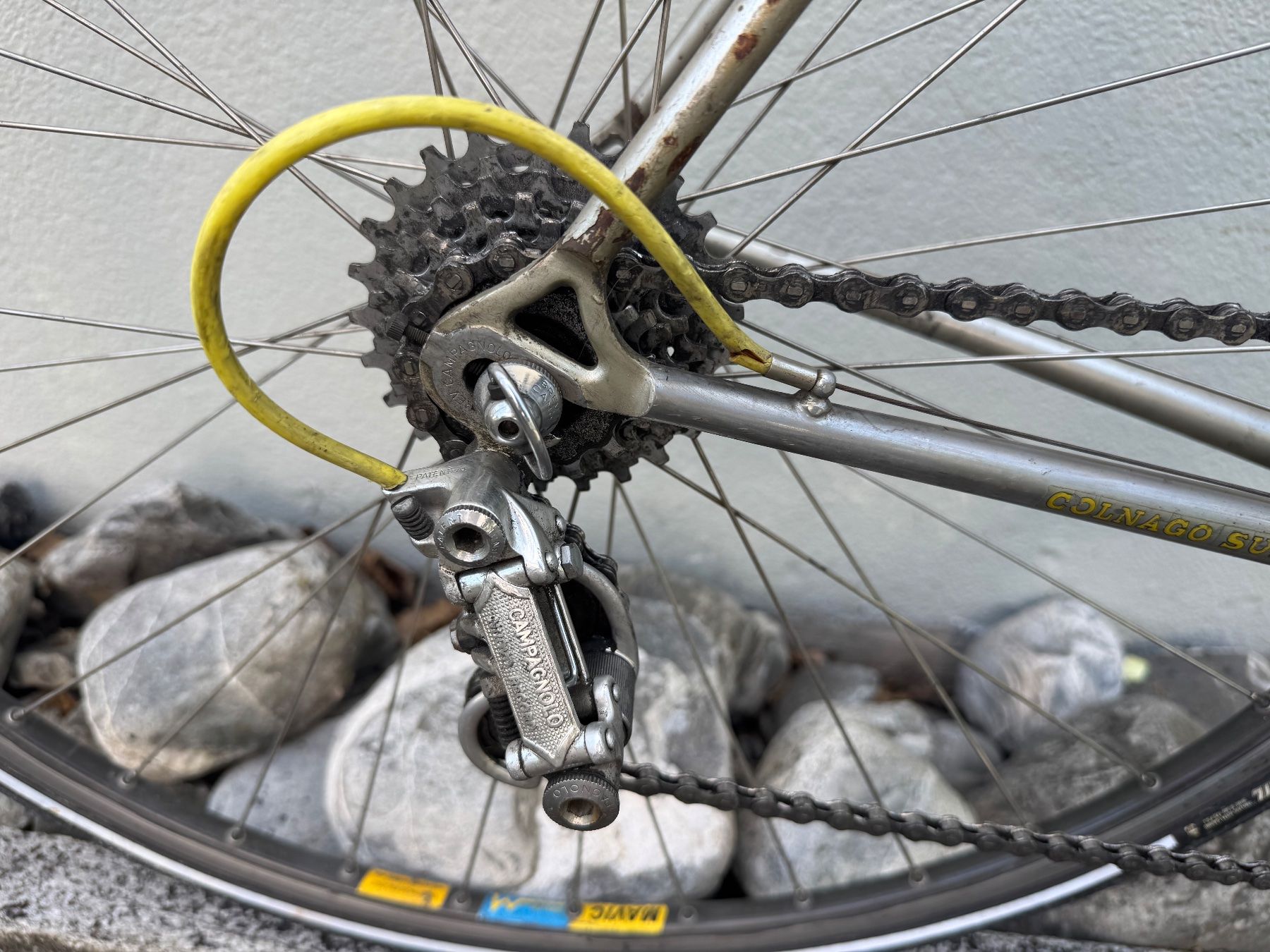 Colnago Biciclette: Vintage Colnago Super Rennvelo – Usato da Zürich venduto da flo2flo 9