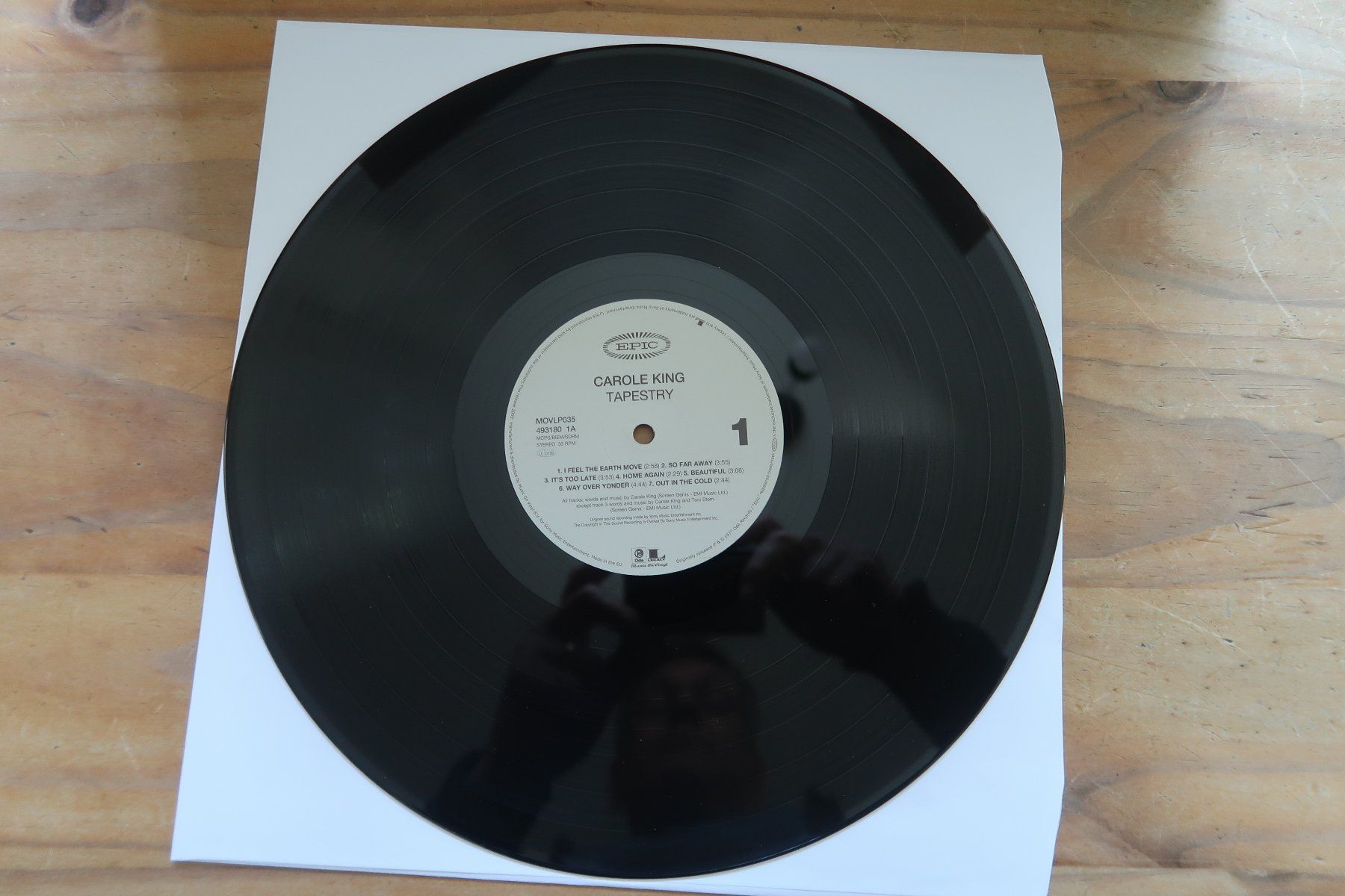 Schallplatten: CAROLE KING - TAPESTRY - 180gr VINYL LP – Gebraucht aus Basel von Patiscat 3
