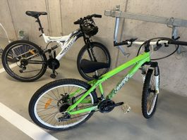 Mountainbike Totem und Scott Set zwei Fahrraeder gebraucht