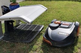 Worx Landroid WR102SI Rasenmäher mit Garage