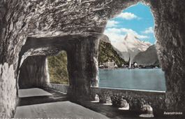 Axenstrasse, Flüelen, 1960, koloriert