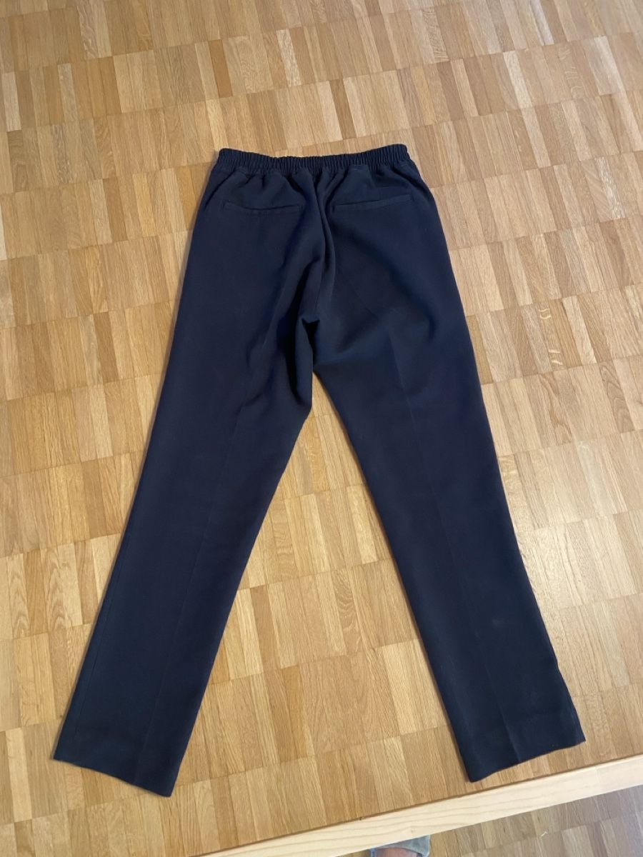 Sandro Pantaloni: SANDRO Men's Jersey Trousers Pants Dark Blue Stretch – Usato da Münchenstein venduto da B771 9