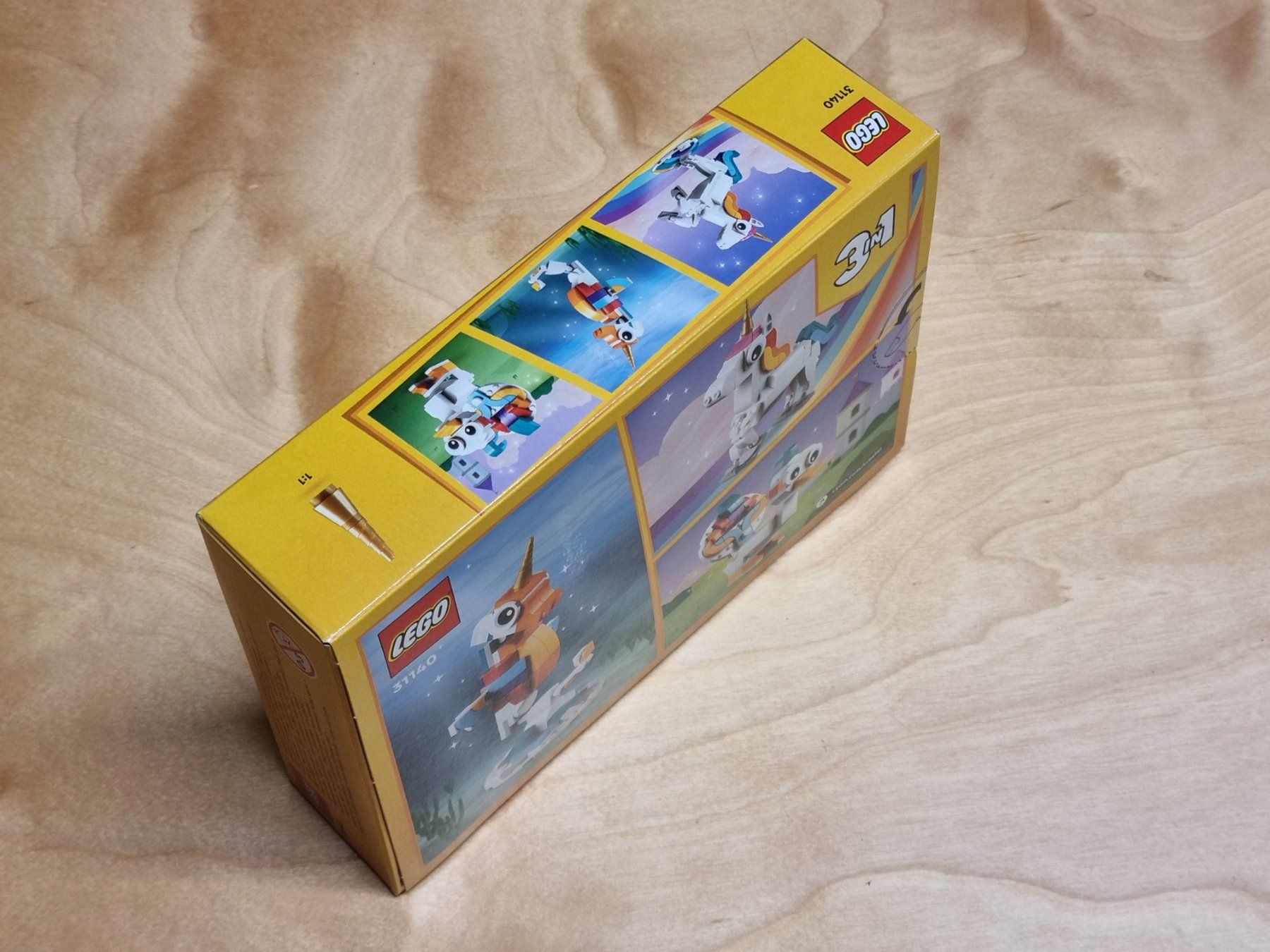 Lego Kit di costruzioni: LEGO Creator 3in1 31140 Magical Unicorn – Nuovo e nell'imballaggio originale da Basadingen venduto da NekoBricks 6