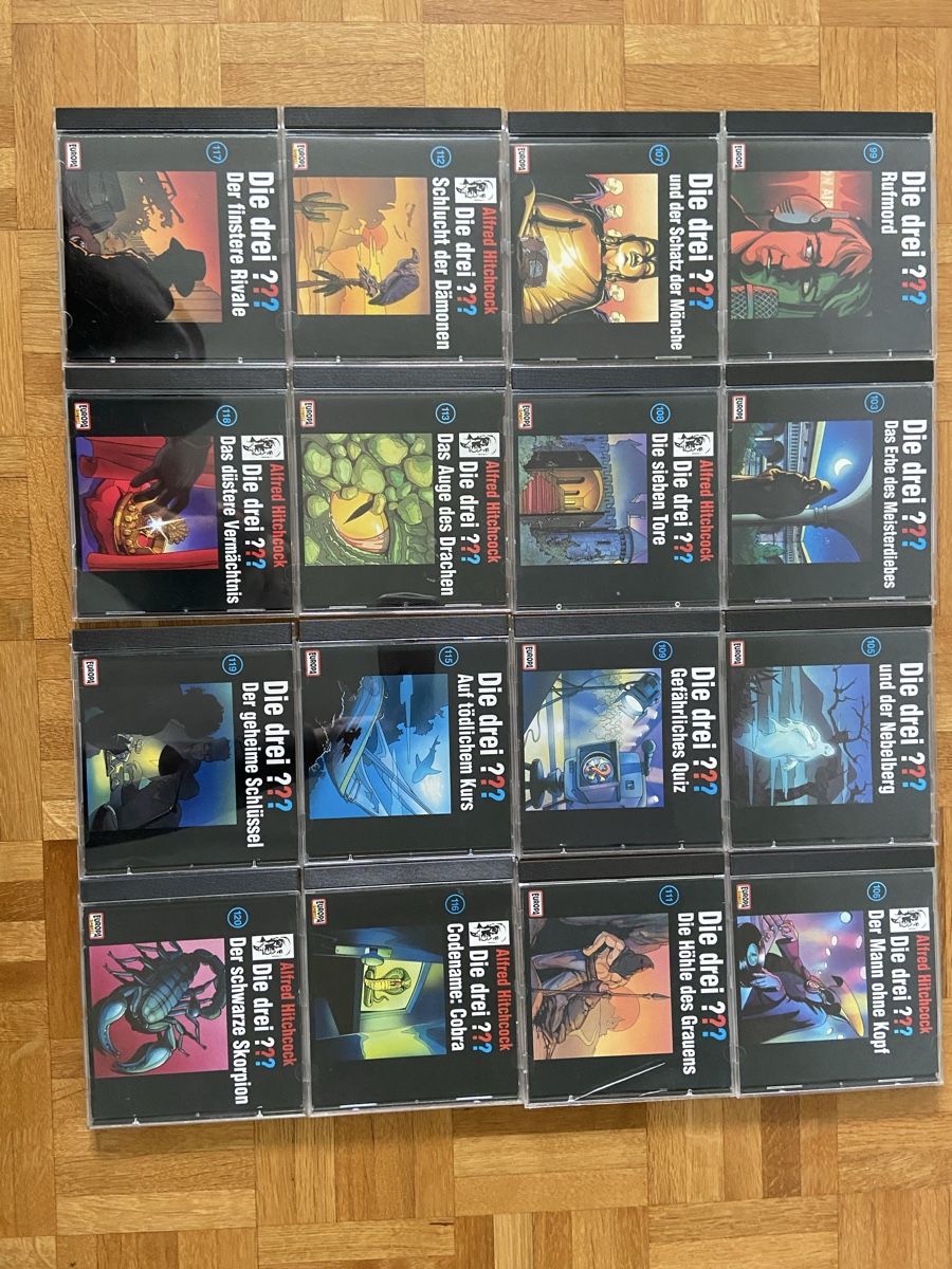 CD: Die drei ??? Fragezeichen Hörspiele CDs Sammlung – Usato da Basel venduto da joe_q99v 4
