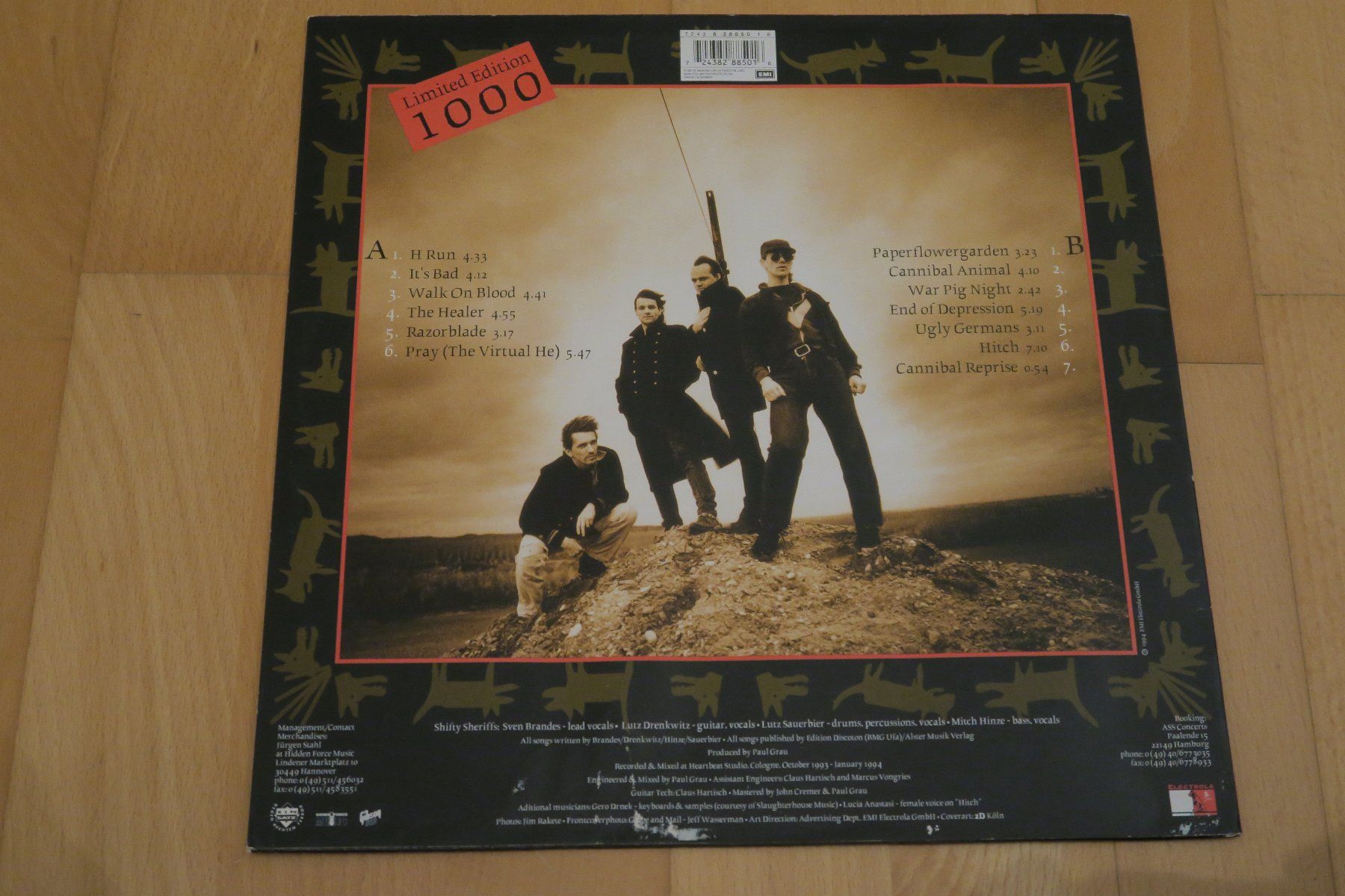 Dischi in vinile: Shifty Sheriffs – Cannibal Animal – Usato da Thun venduto da Karibu70 1