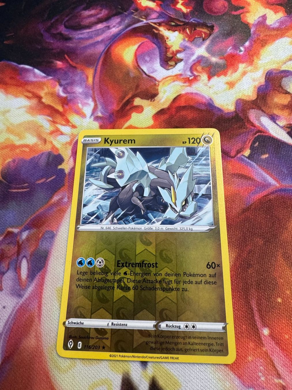 Pokémon Carte collezionabili: Kyurem (EVS 116) / Reverse Holo / Drachenwandel – Nuovo (secondo la descrizione) da Bülach venduto da CherryBlu