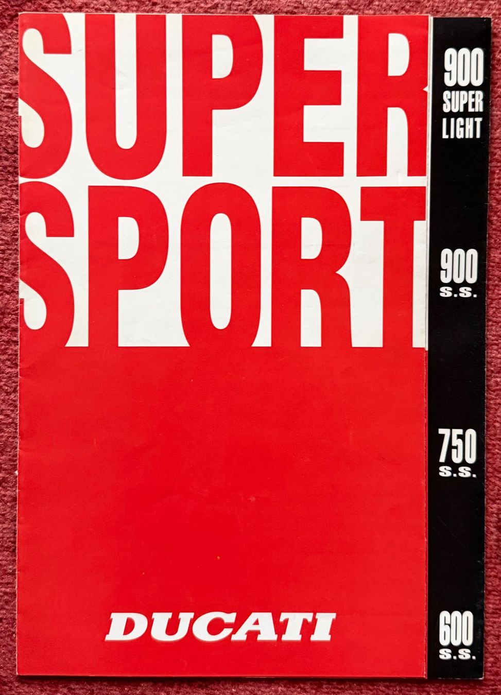 Ducati Documenti: DUCATI 750 Supersport , Prospekte , Testberichte – Usato da Ittigen venduto da Lalilala4 1