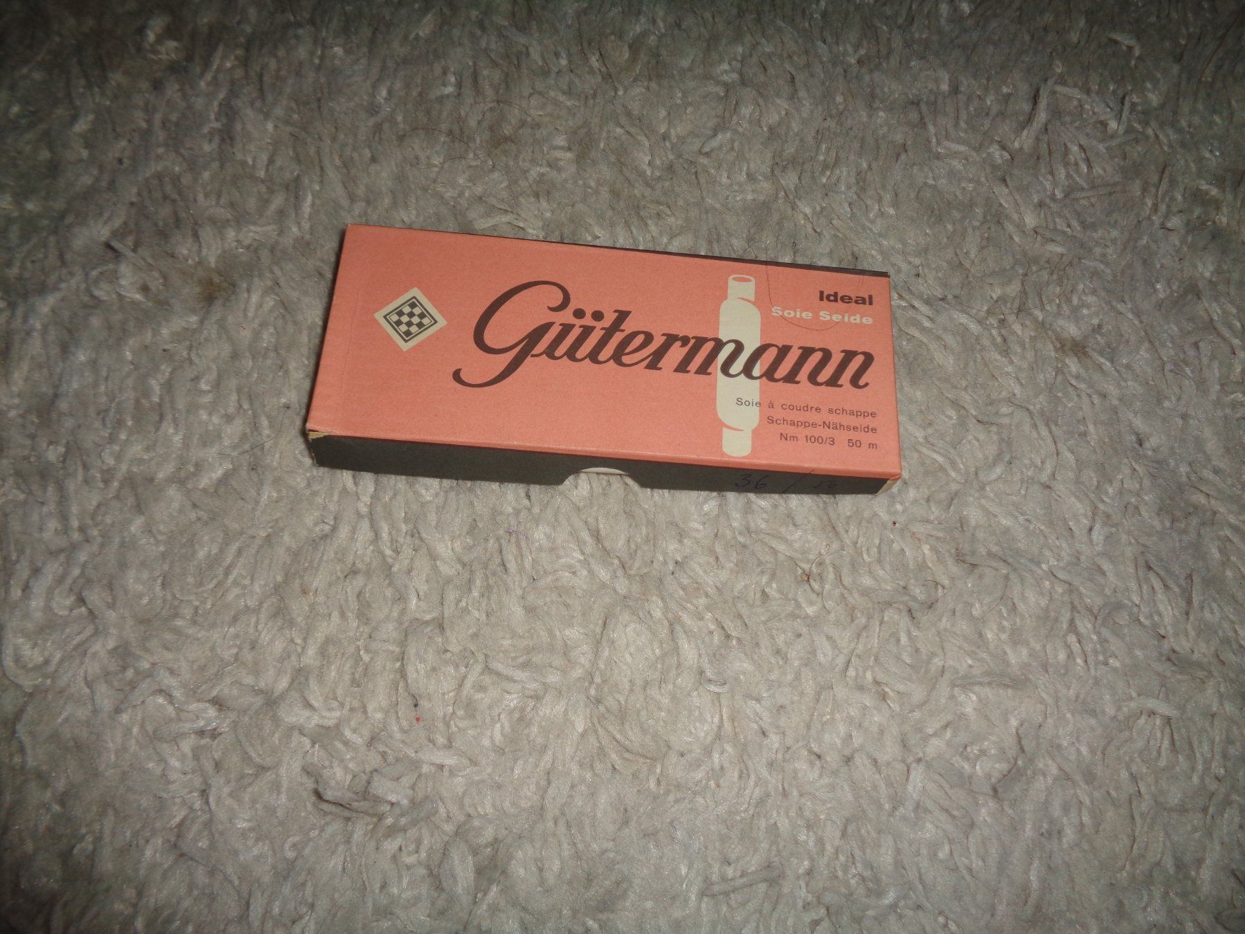 Kordeln & Faden: *** Gütermann Schappe-Nähseide ***/ von Oma – Neu (gemäss Beschreibung) aus Othmarsingen von Leuchtturmlady