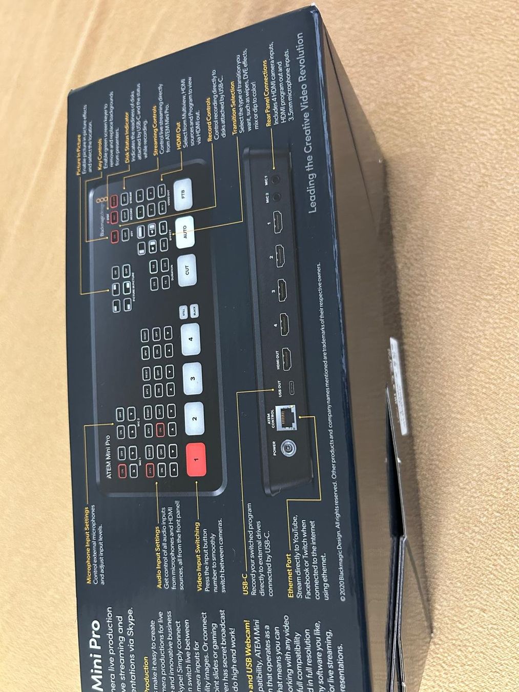 Enregistreurs: Blackmagic ATEM Mini Pro – D'occasion à Jegenstorf par malartv 3