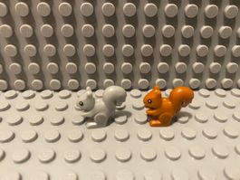 Lego Tiere - 2 Eichhörnchen