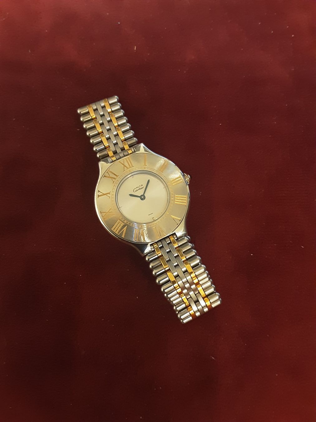 Cartier Orologi: CARTIER 21 MUST 35 mm  Grand modèle – Usato da Neuchâtel venduto da wyl_zxp8 6