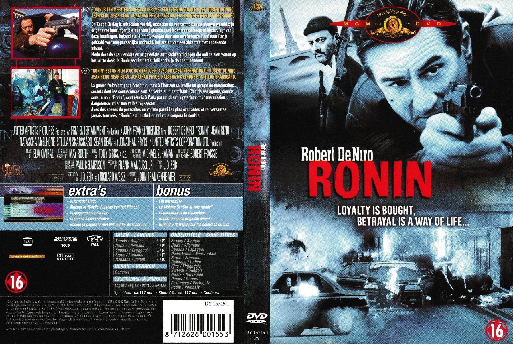 Tutti i DVDs: DVD - Ronin (FR) – Usato da Langnau am Albis venduto da MediaRescuerKeLoX