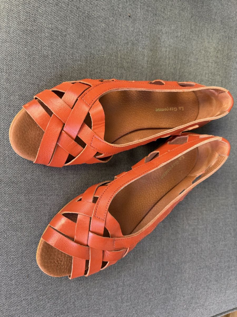 Scarpe da donna: La Garconne Sandalen Orange – Usato da Fällanden venduto da Caramel7 1