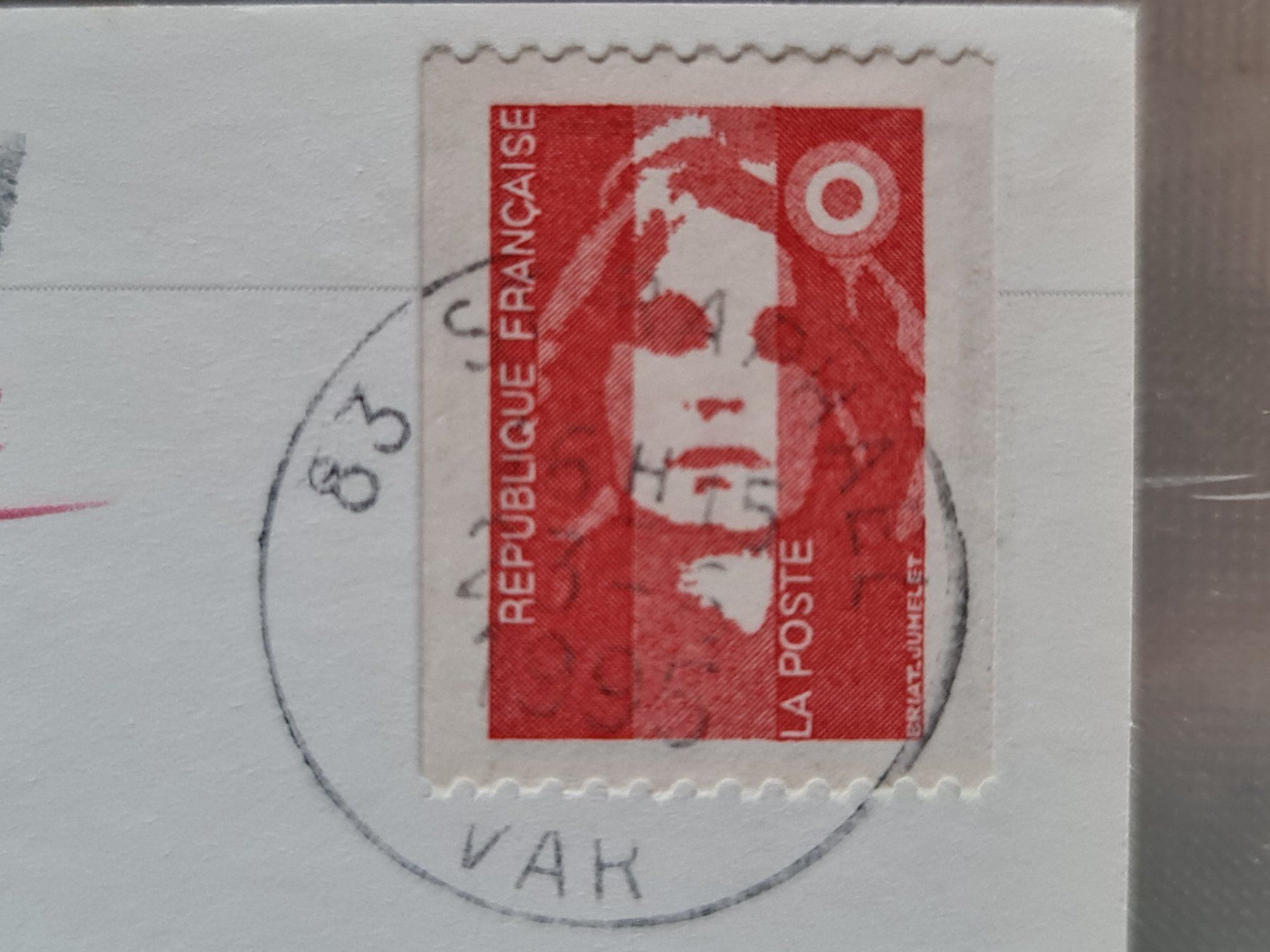 Cartoline postali: Ansichtskarte Côte Sud frankiert – Usato da Dintikon venduto da Vexi 1